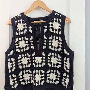 FRAME crochet tank